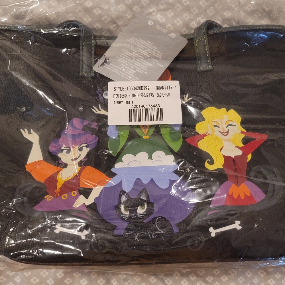 Hocus Pocus Loungefly Black Bag